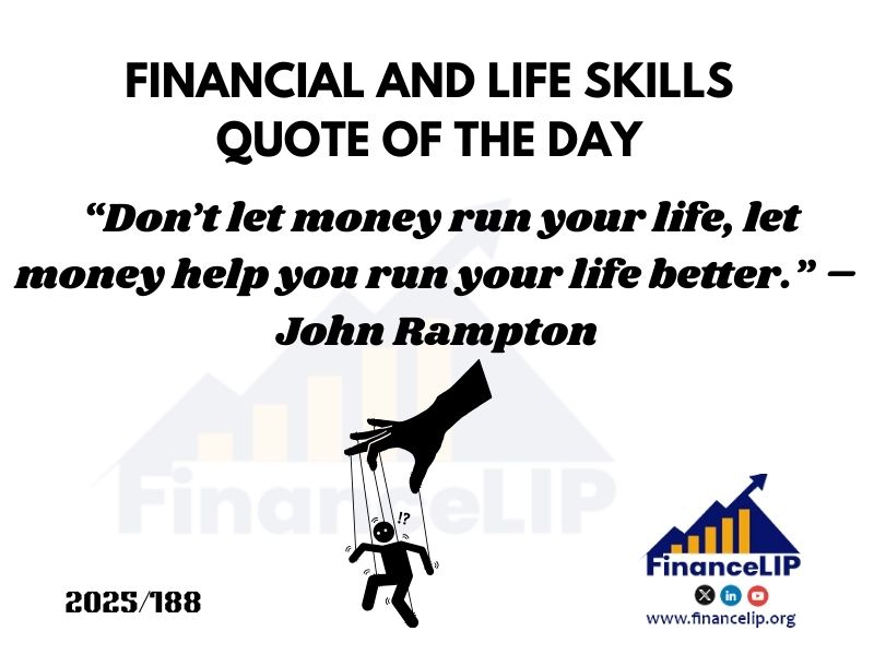 Money Serves not Controlling